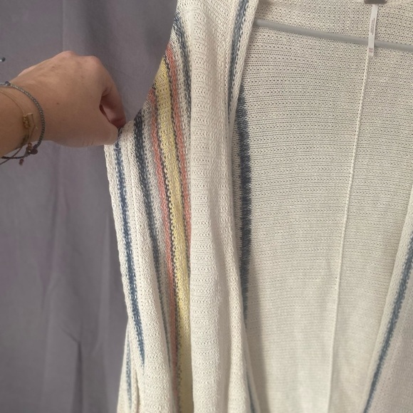 Free People Sleeveless Cardigan Vest XS/S oversized - Picture 6 of 8